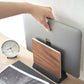 Slim Laptop Stand - Stahl + Holz