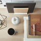 Slim Laptop Stand - Stahl + Holz