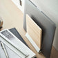 Slim Laptop Stand - Stahl + Holz