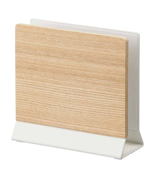 Slim Laptop Stand - Stahl + Holz