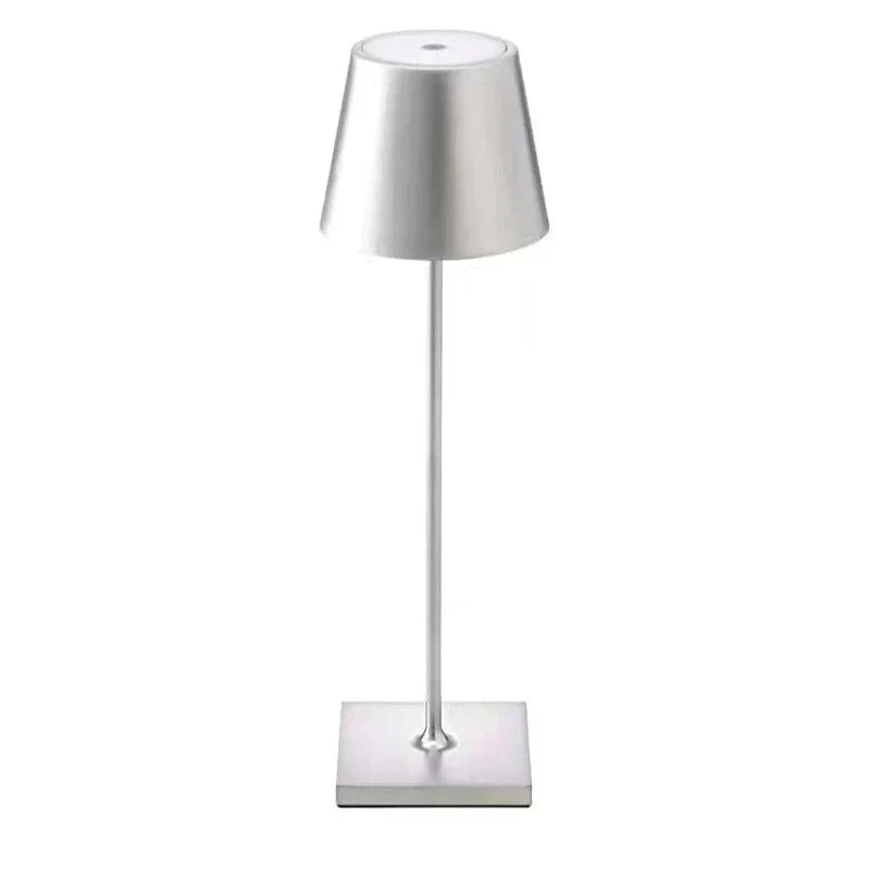 Frendorf | kabellose LED Tischleuchte- USB wiederaufladbar + 3 Stufen dimmbar