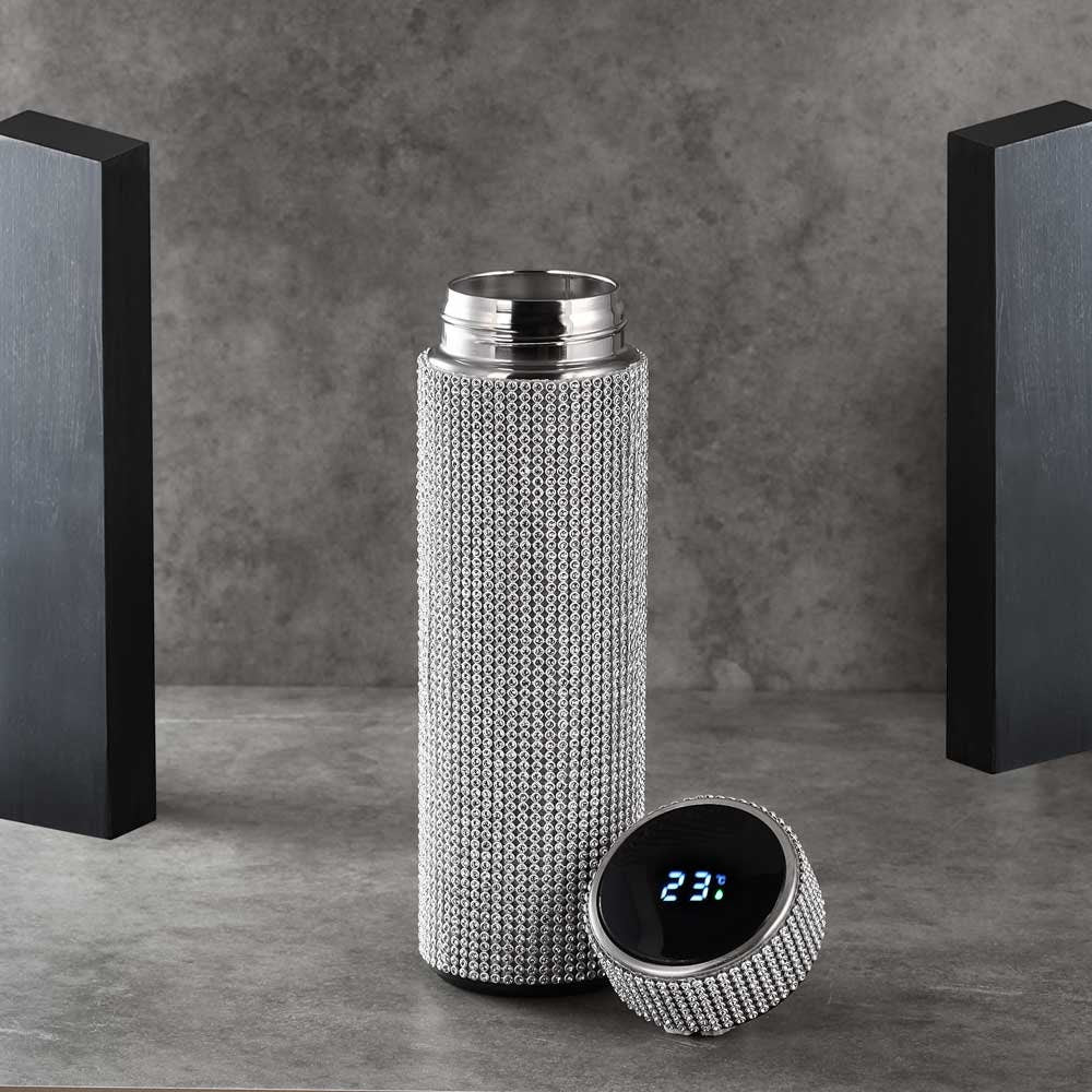 Smart Bottle Thermos I Smarte Temperaturanzeige Zirkonia Vakuumflasche 500 ML