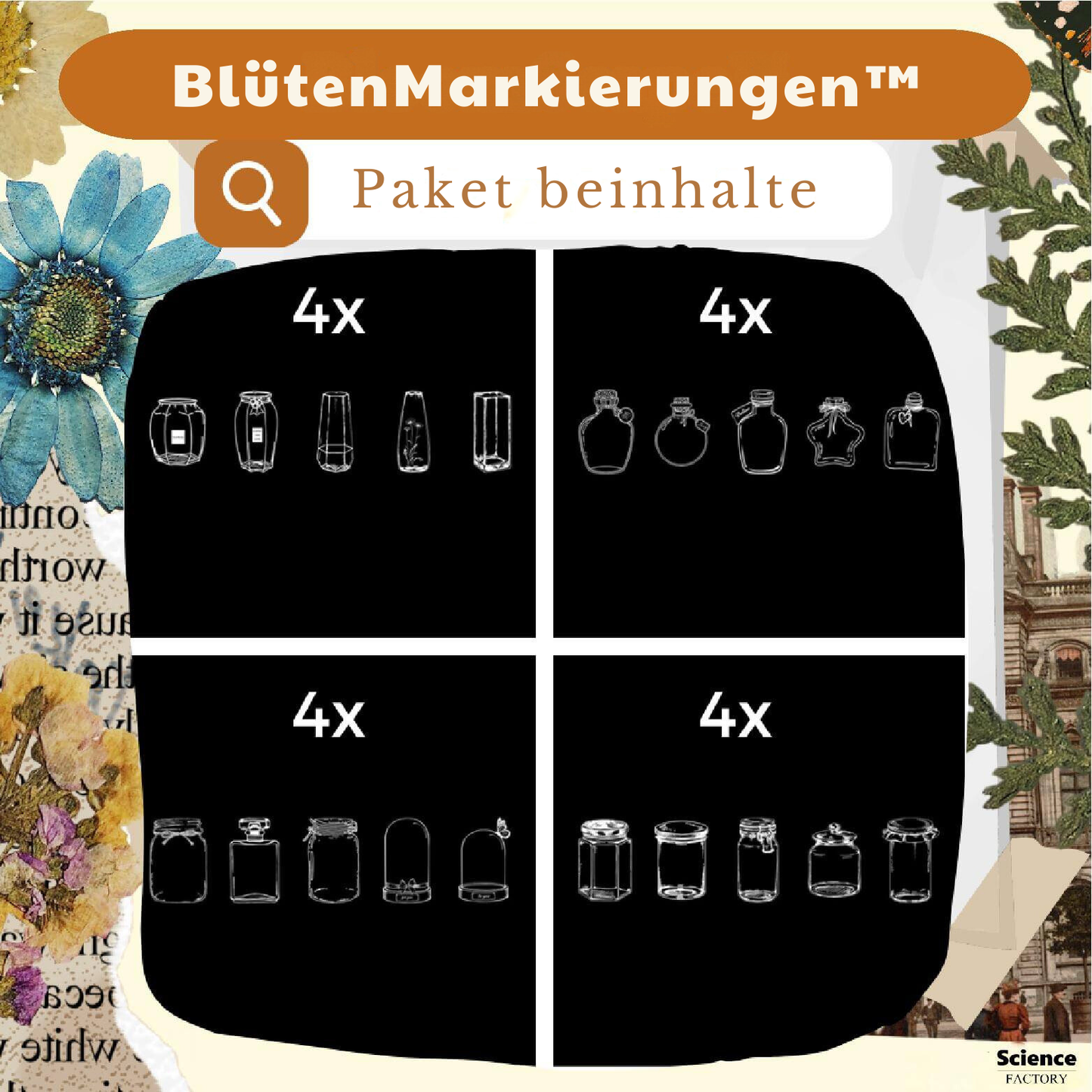 Frendorf | BlütenMarkierungen Lesezeichen für Ihre Reise