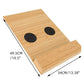 Frendorf | Sofa Seite Klappbarer Becherhalter Tablett Organizer