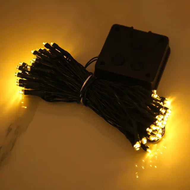 Pfirsichblüten Lichterkette