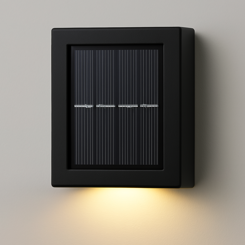 Frendorf | SolarGlow™ LED Solar Wandlampen – Kabellos, Wetterfest & Stimmungsvolles Licht für Außenbereiche