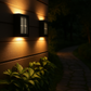 Frendorf | SolarGlow™ LED Solar Wandlampen – Kabellos, Wetterfest & Stimmungsvolles Licht für Außenbereiche