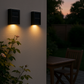 Frendorf | SolarGlow™ LED Solar Wandlampen – Kabellos, Wetterfest & Stimmungsvolles Licht für Außenbereiche