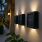 Frendorf | SolarGlow™ LED Solar Wandlampen – Kabellos, Wetterfest & Stimmungsvolles Licht für Außenbereiche