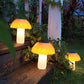 Frendorf | SolarMush Solar Pilz Dekorlicht | Outdoor Gartenbeleuchtung | Kabellos | Warmes & Weißes Licht