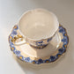 Frühling Blumen Knochenporzellan Tasse und Untertasse