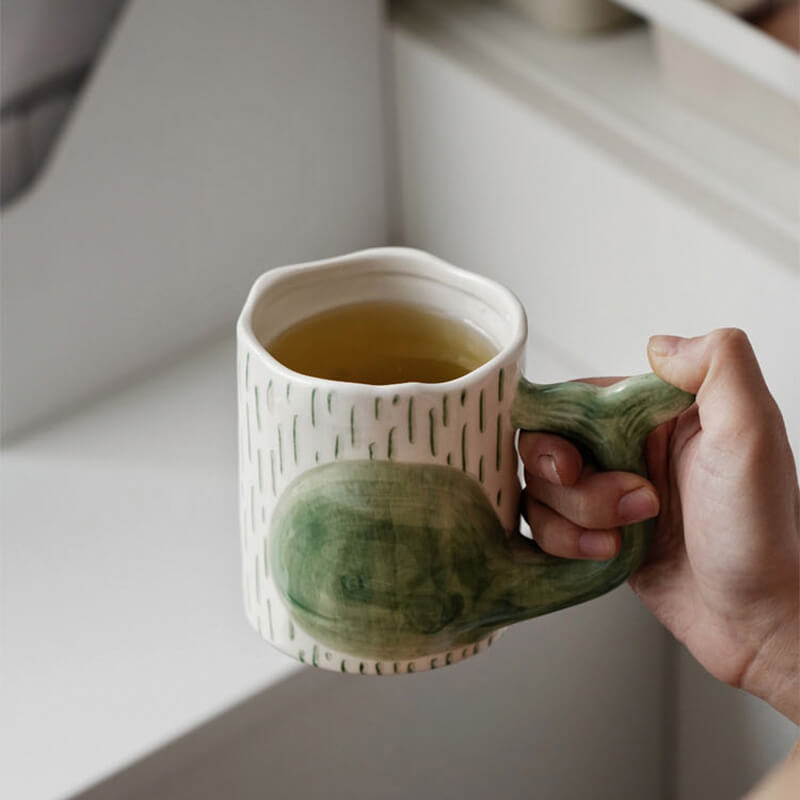 Frühling Wal Keramiktasse