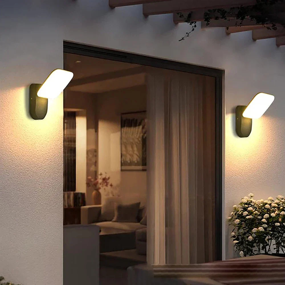 Frendorf | LumiGuard Garten Wandbeleuchtung PIR Bewegungsmelder LED 12W