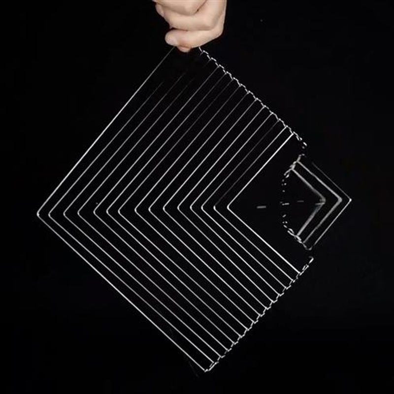 Quadratische Welle kinetischer Spinner Autism ADHD Spielzeug Fidget für Angst und Stress Antistress-Spielzeuge Angst coole Gadgets Technologie