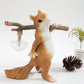 Frendorf | SquirrelLight Eichhörnchen Tischlampe | Verspieltes Design | LED Beleuchtung | Charmante Deko für Zuhause