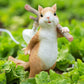 Frendorf | SquirrelLight Eichhörnchen Tischlampe | Verspieltes Design | LED Beleuchtung | Charmante Deko für Zuhause
