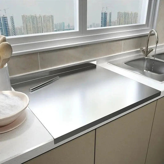 Edelstahl Schneidebrett - Hygienisches Küchenbrett