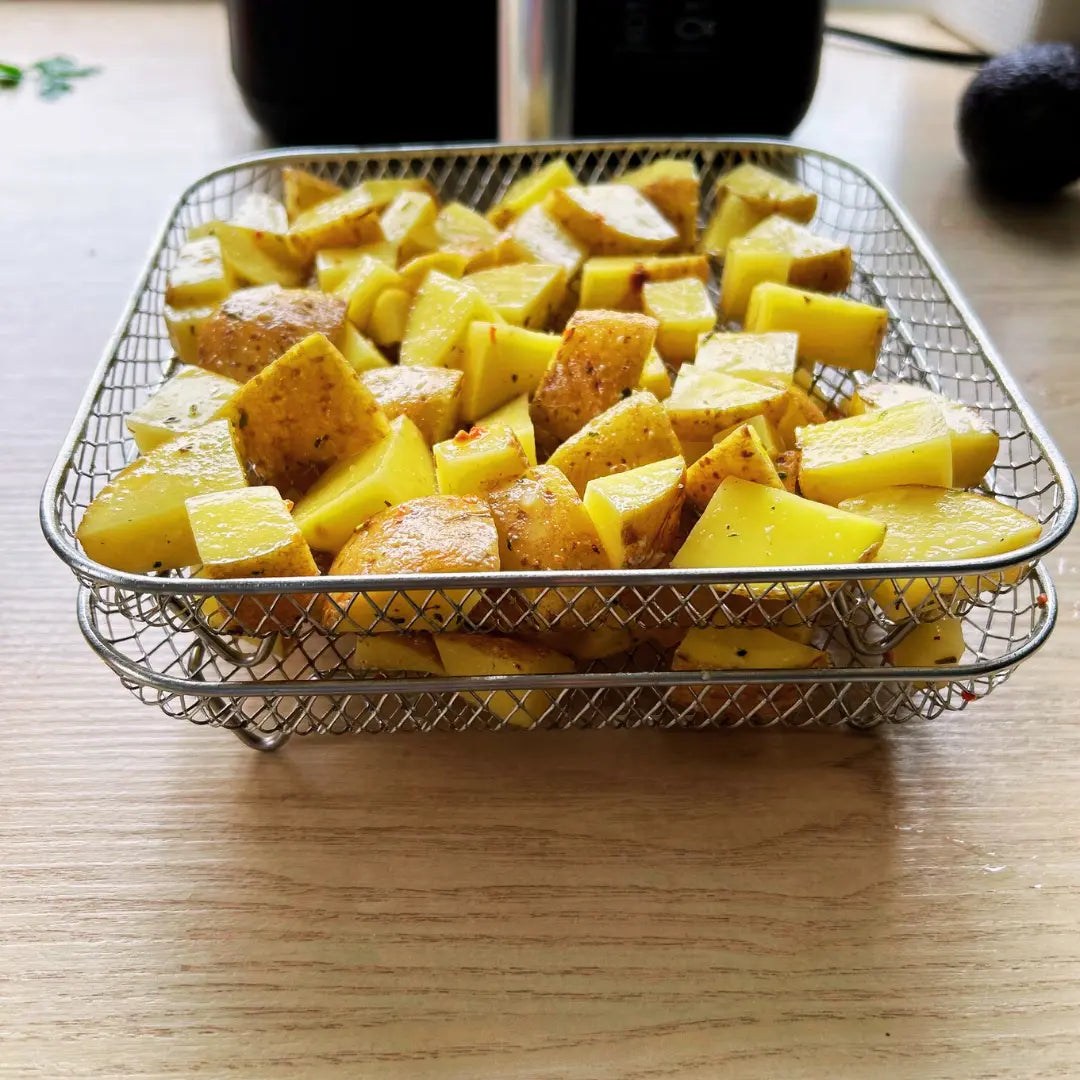 Frendorf | 1+2 Gratis | FryBasket – Mehr Platz, Perfekte Garergebnisse