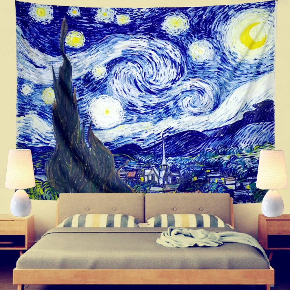 Sternennacht Wandteppich