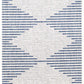 Stephan Blau & Creme Außen Teppich