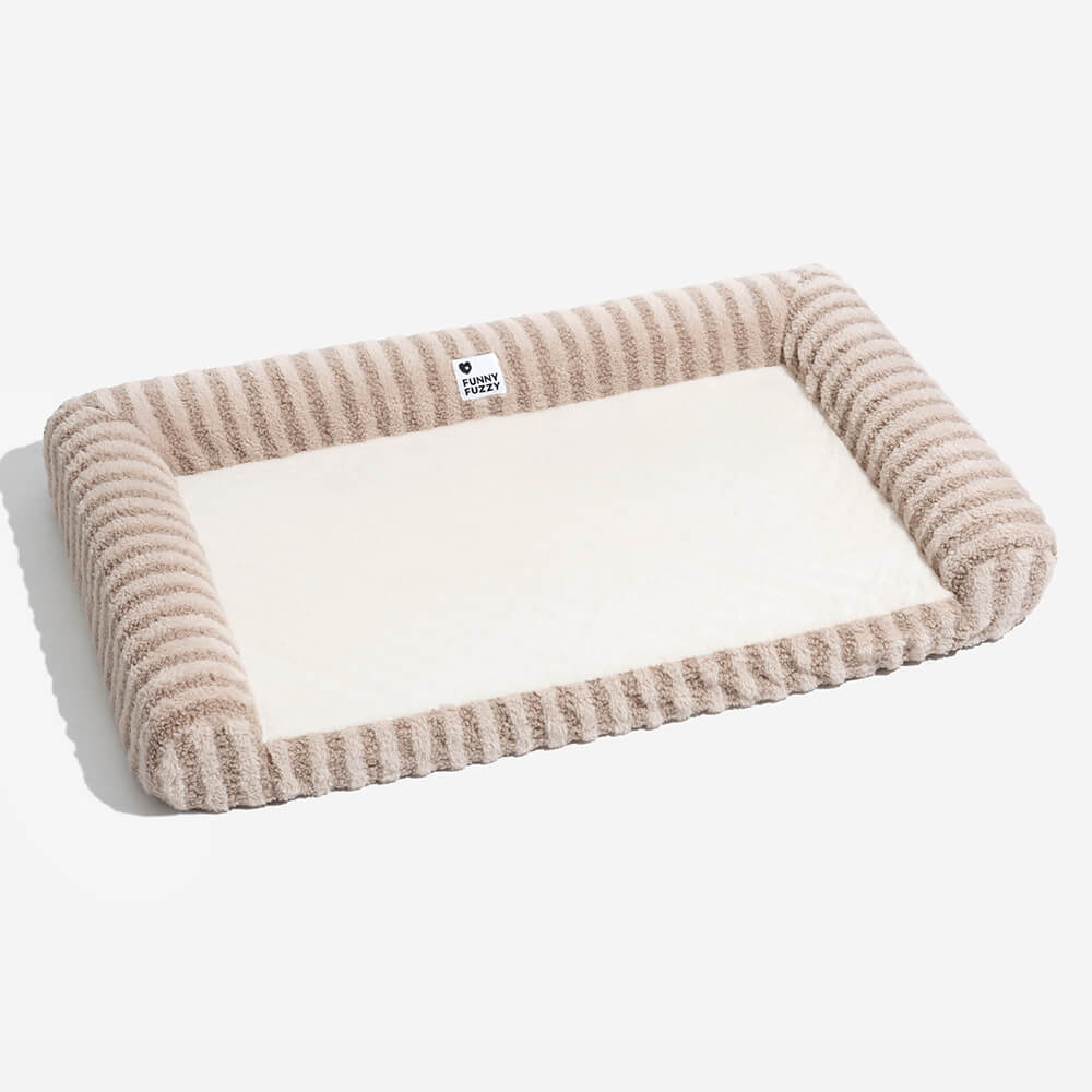 Deluxe Flauschiges Vollunterstützendes Angstlinderndes Großes Hundebett