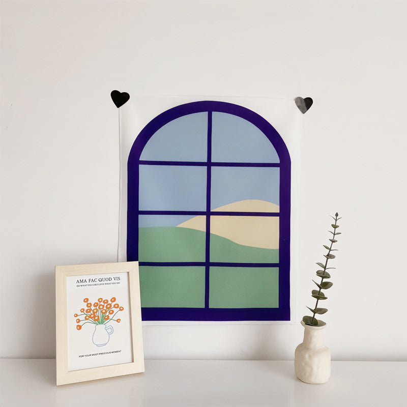 Ästhetisches Fenster-Teppich