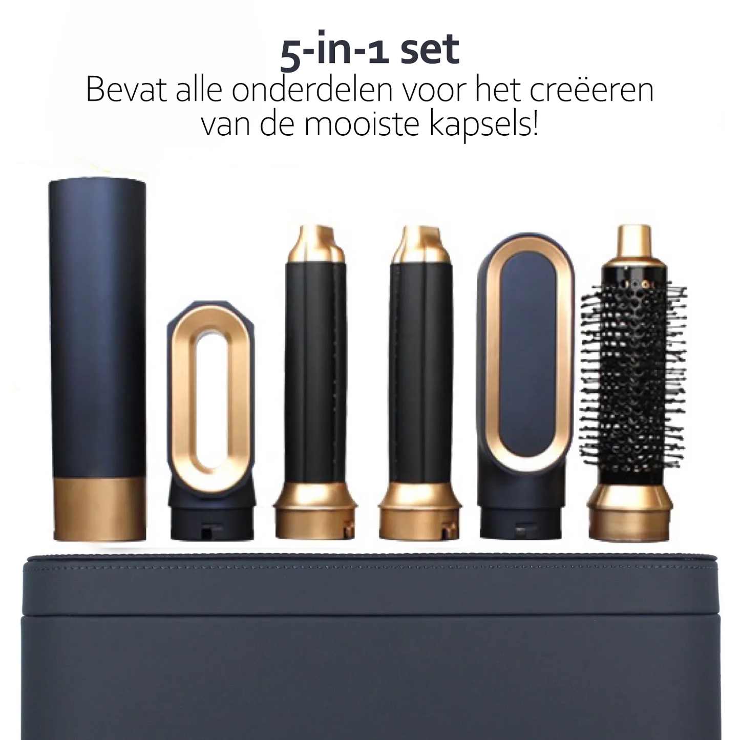 Frendorf | StyleSavvy | Haarstyler 5-in-1 | Krachtig 1000W | Ionentechnologie