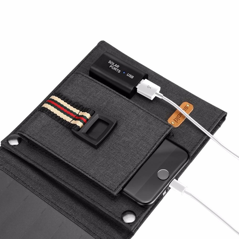 Frendorf | 14W Ausgabegeräte Tragbare Solarpanels für Smartphones, Laptops, Handy-Ladegeräte