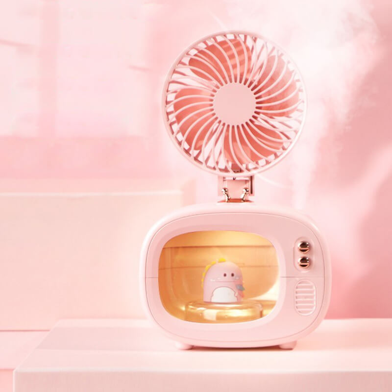 Sommer-Einhorn-Luftbefeuchter-Sprühventilator