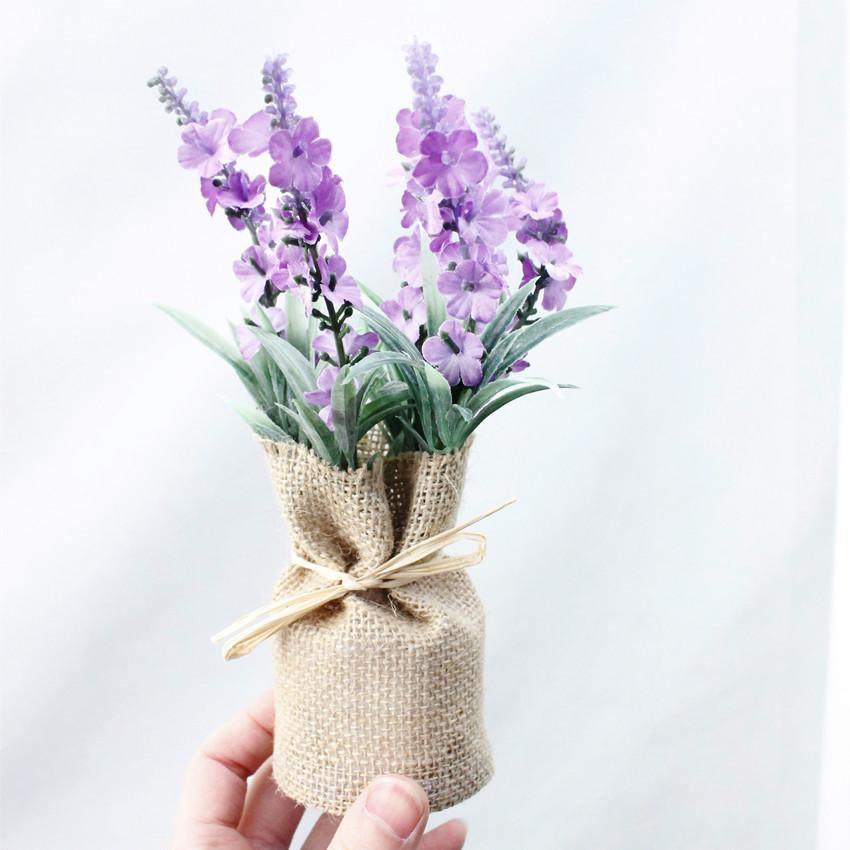 Frendorf | MagnaBloom Kompakte Magnetpflanzen | Dekorative Kunstpflanzen | Weiß, Lavendel & Foliage | Wand- und Kühlschrankdeko
