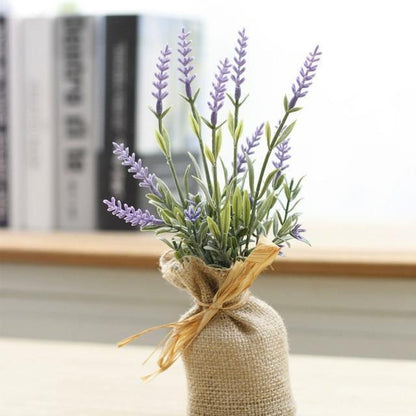 Frendorf | MagnaBloom Kompakte Magnetpflanzen | Dekorative Kunstpflanzen | Weiß, Lavendel & Foliage | Wand- und Kühlschrankdeko