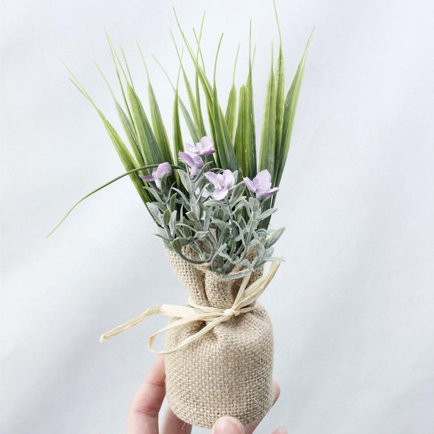 Frendorf | MagnaBloom Kompakte Magnetpflanzen | Dekorative Kunstpflanzen | Weiß, Lavendel & Foliage | Wand- und Kühlschrankdeko