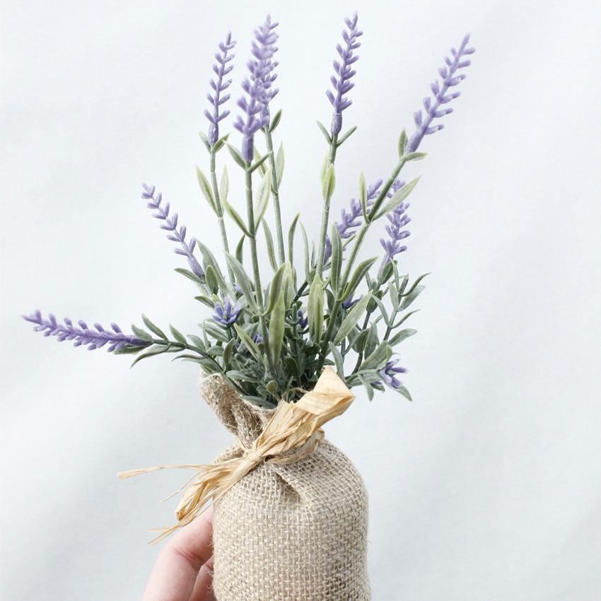 Frendorf | MagnaBloom Kompakte Magnetpflanzen | Dekorative Kunstpflanzen | Weiß, Lavendel & Foliage | Wand- und Kühlschrankdeko