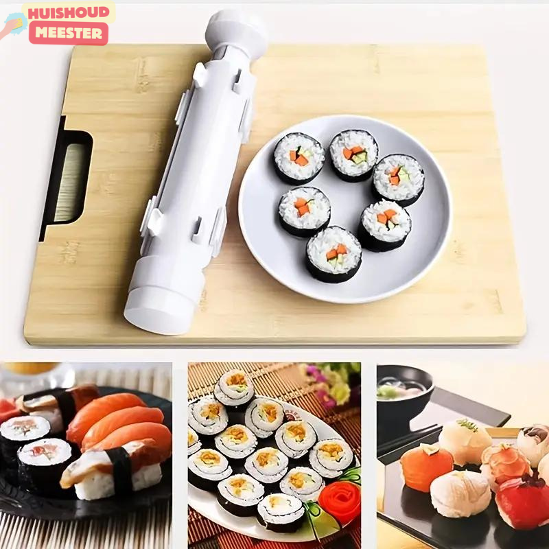 Sushi-Meister DIY-Set – Perfekte, Selbstgemachte Sushi-Rollen wie im Restaurant