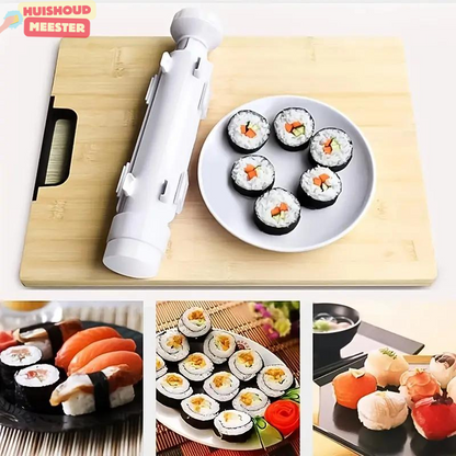 Sushi-Meister DIY-Set – Perfekte, Selbstgemachte Sushi-Rollen wie im Restaurant