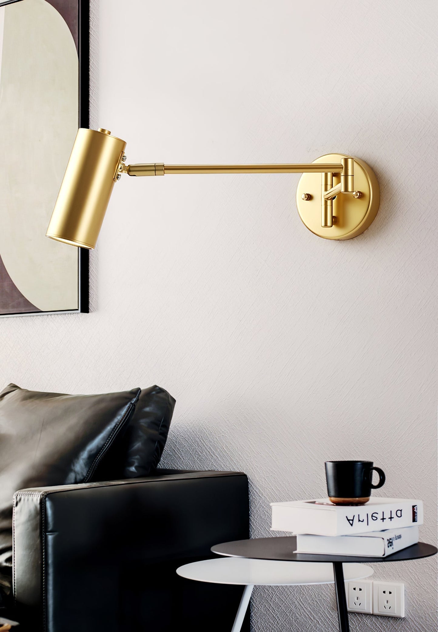 Frendorf | Elegante Eisen Wandlampe zur Beleuchtung und Dekoration Ihres Interieurs