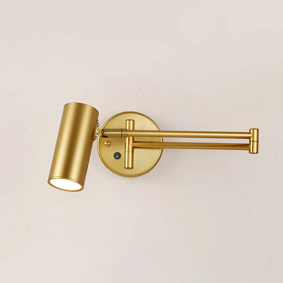 Frendorf | Elegante Eisen Wandlampe zur Beleuchtung und Dekoration Ihres Interieurs