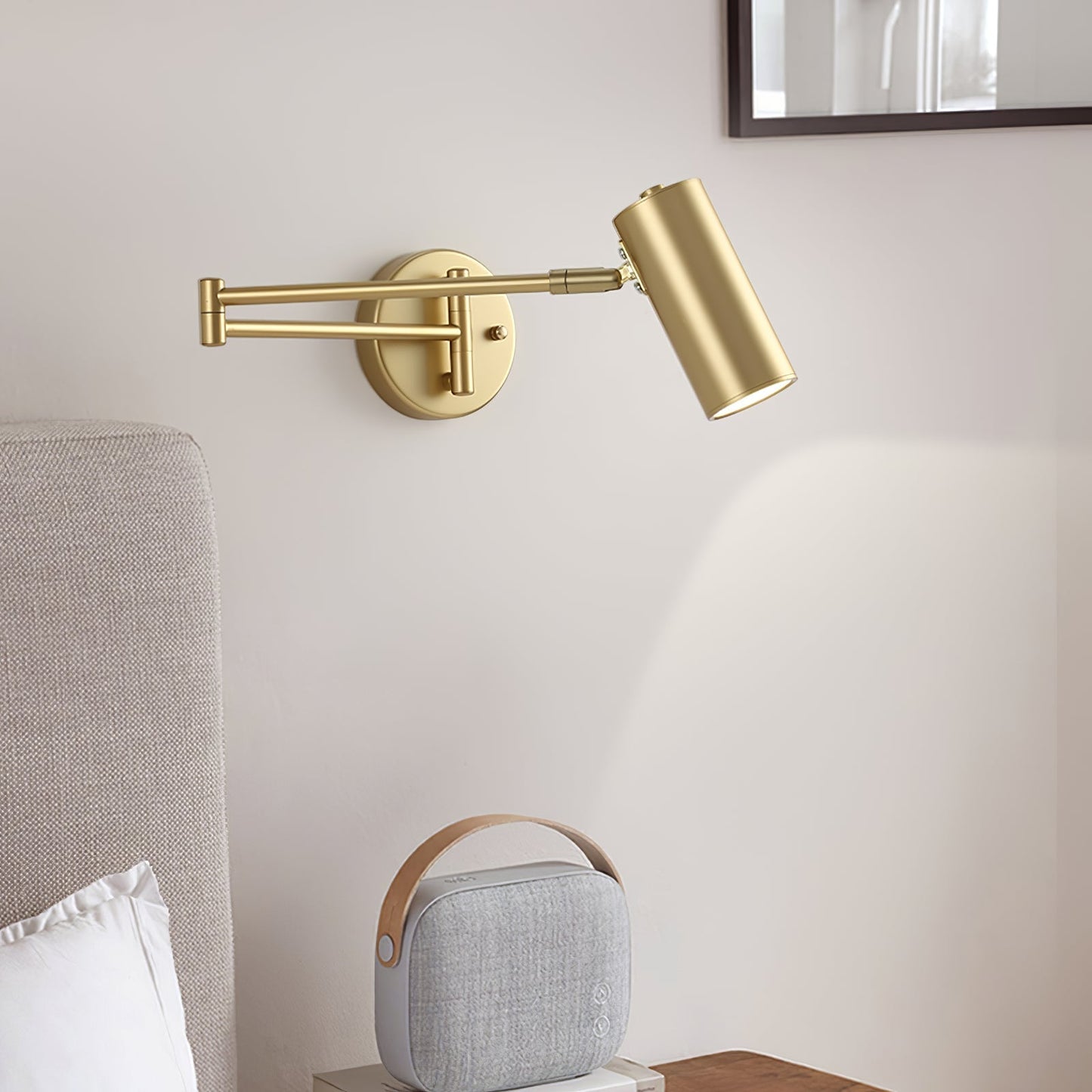 Frendorf | Elegante Eisen Wandlampe zur Beleuchtung und Dekoration Ihres Interieurs