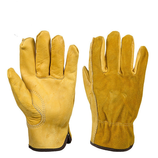 Frendorf | 2 Paar Motorradhandschuhe Fahrhandschuhe Garten Arbeitschutz Sicherheitshandschuhe, GRÖSSE:M
