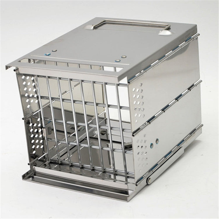 Frendorf | Tragbarer Edelstahl Klappgrill Holzkohlegrill Grill Outdoor Camping Holzofen