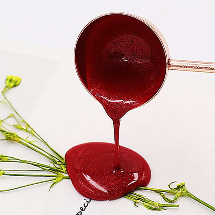 3 PCS Siegel Dedizierte Bienenwachsstift Malstempel Handgemacht DIY Werkzeug Siegelstreifen (Braunrot)
