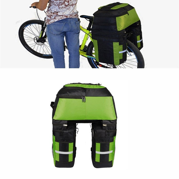 Frendorf | Mountainbike Fahrradtaschen Rückentasche Camel Bag (Schwarz Grün)
