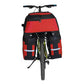 Frendorf | Mountainbike Fahrrad Rückentasche Camel Bag (Schwarz Rot)