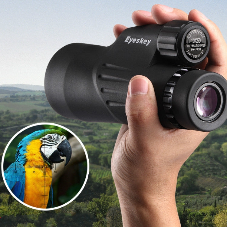 Frendorf | Eyeskey 10X50 Fernglas Messbar Großkaliber Hohe Vergrößerung HD Niedriglicht-Niveau Nachtsicht Wasserdicht Monokular Ferngläser