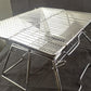 Frendorf | Hebbarer Grill Camping Edelstahl Klappgrill Holz Kohle Grill