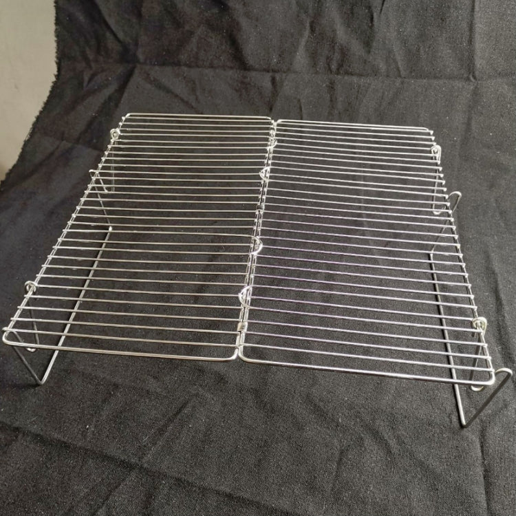 Frendorf | Hebbarer Grill Camping Edelstahl Klappgrill Holz Kohle Grill