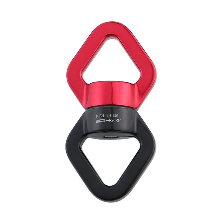 Frendorf | Anti-Knoten Rock Climbing Caster Festverbinder Abwärtsverzögerer (Rot Schwarz)