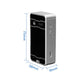 Frendorf | JHP-Best Tragbare Virtuelle Lasers Keyboard Maus Drahtlos Bluetooth Lasers Projektion Lautsprecher (Schwarz)