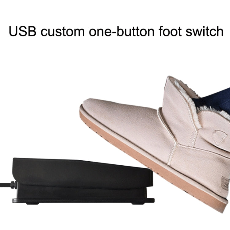 Frendorf | FS2017 Pcsensor USB Fußpedal Kontrollschalter Tastaturadapter für Computer (Stummschaltung)