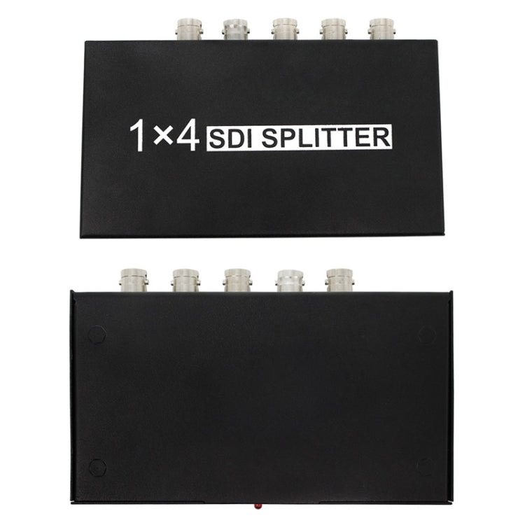 Frendorf | 1 In 4 Out SD-SDI / HD-SDI / 3G-SDI Verteilung Verstärker Video SDI Splitter (US-Stecker)